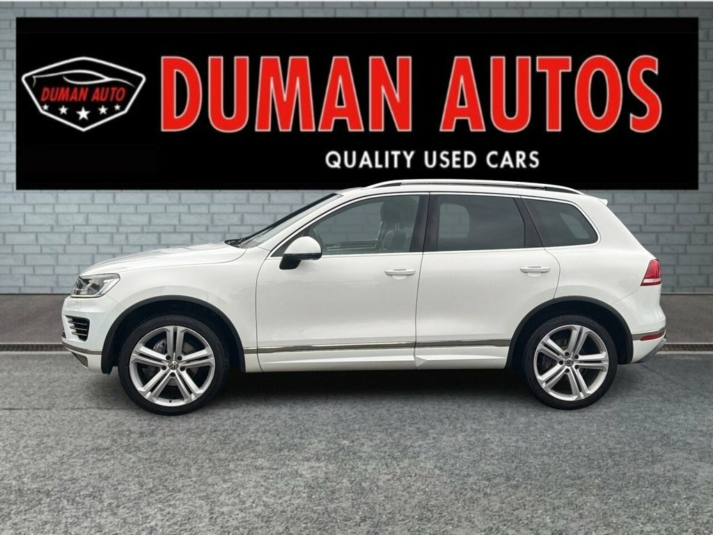 Volkswagen Touareg 3L R-line Plus White #4
