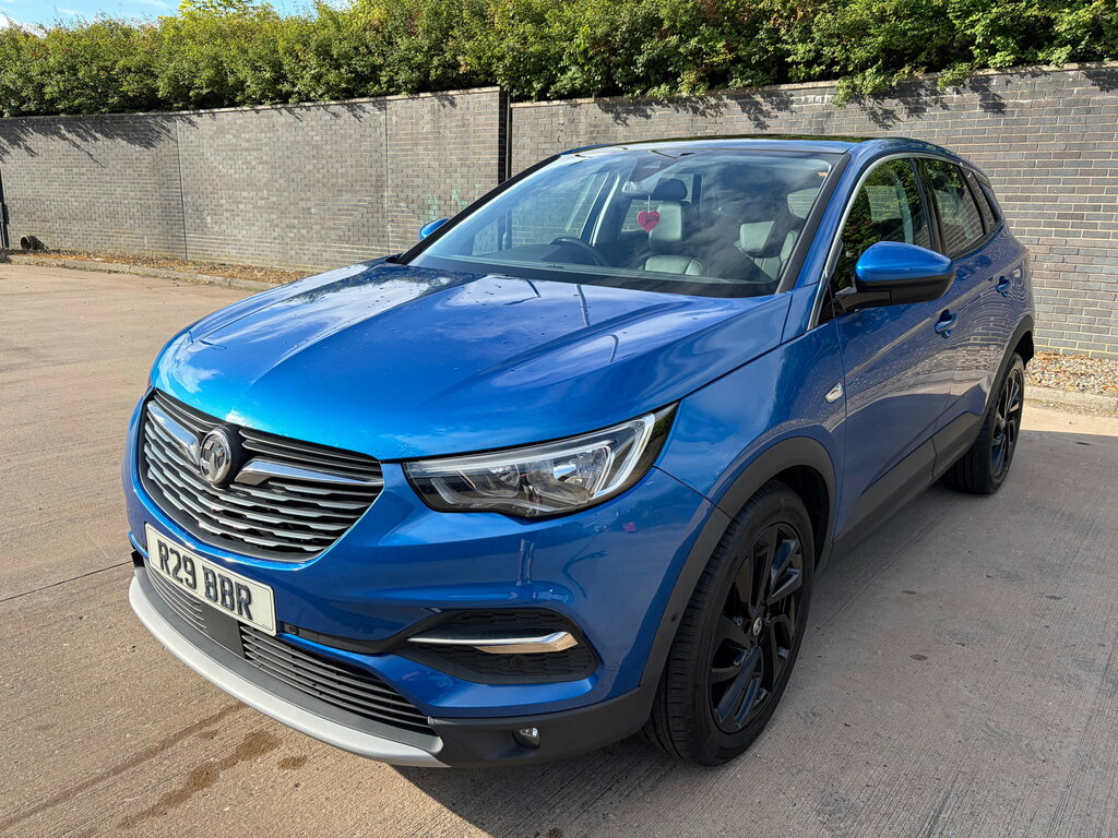 Vauxhall Grandland X 1.2 Turbo Elite Nav Suv 6Spd Eur R29BBR Blue