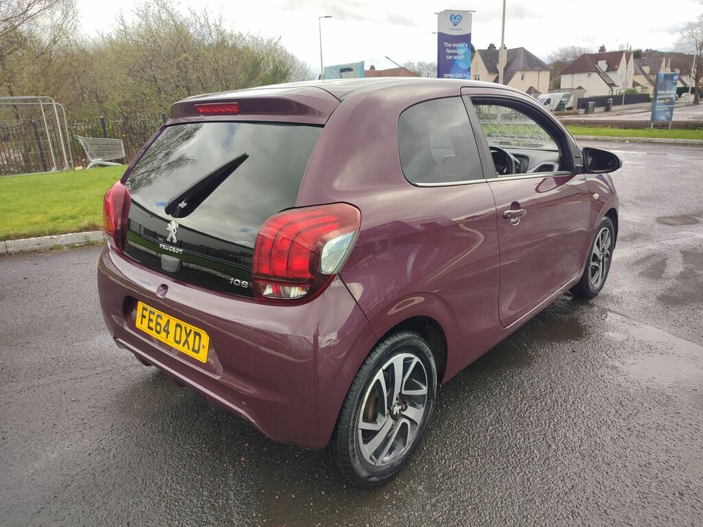 Peugeot 108 1.2L Allure Hatchback Euro 5 82 Purple #5