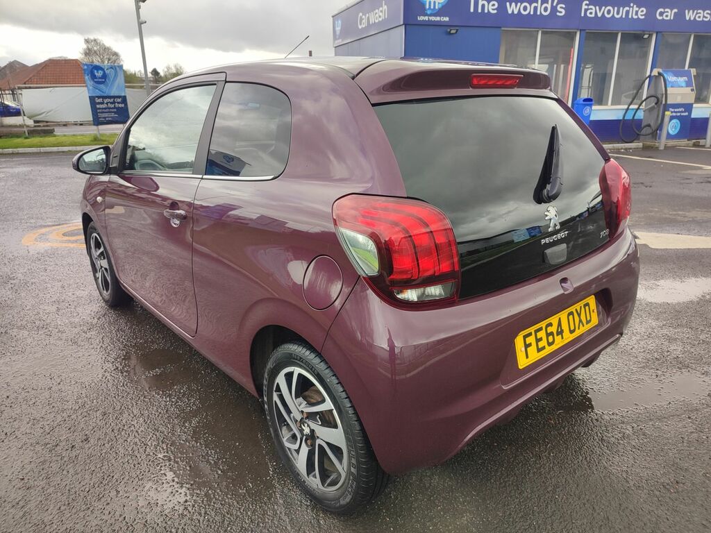 Peugeot 108 1.2L Allure Hatchback Euro 5 82 Purple #3
