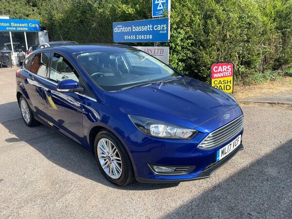 Ford Focus 1.5 Tdci Zetec Edition Euro 6 Ss Blue
