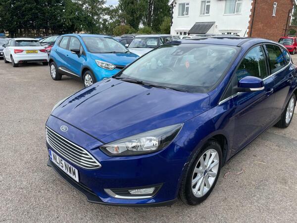 Ford Focus 1.0T Ecoboost Titanium Euro 6 Ss Blue #2