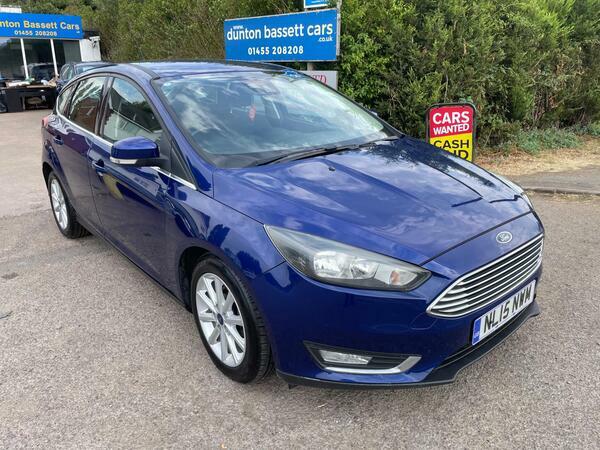 Ford Focus 1.0T Ecoboost Titanium Euro 6 Ss Blue