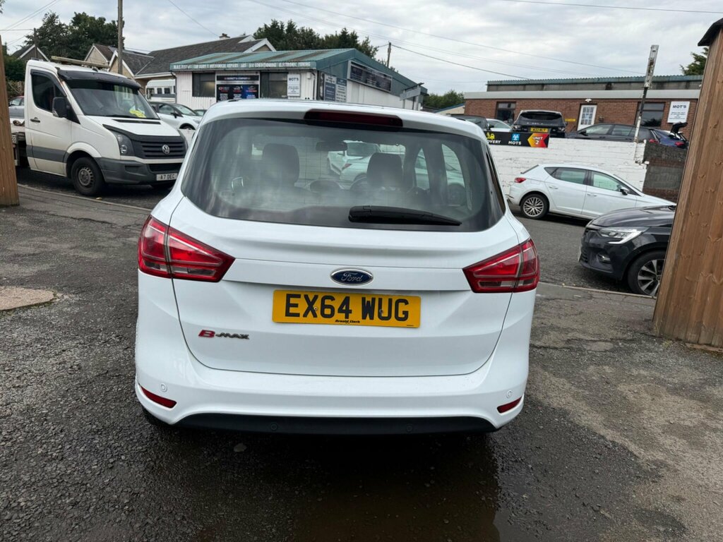 Ford B-Max Mpv 1.4 Zetec Euro 5 Euro 5 201414 White #9