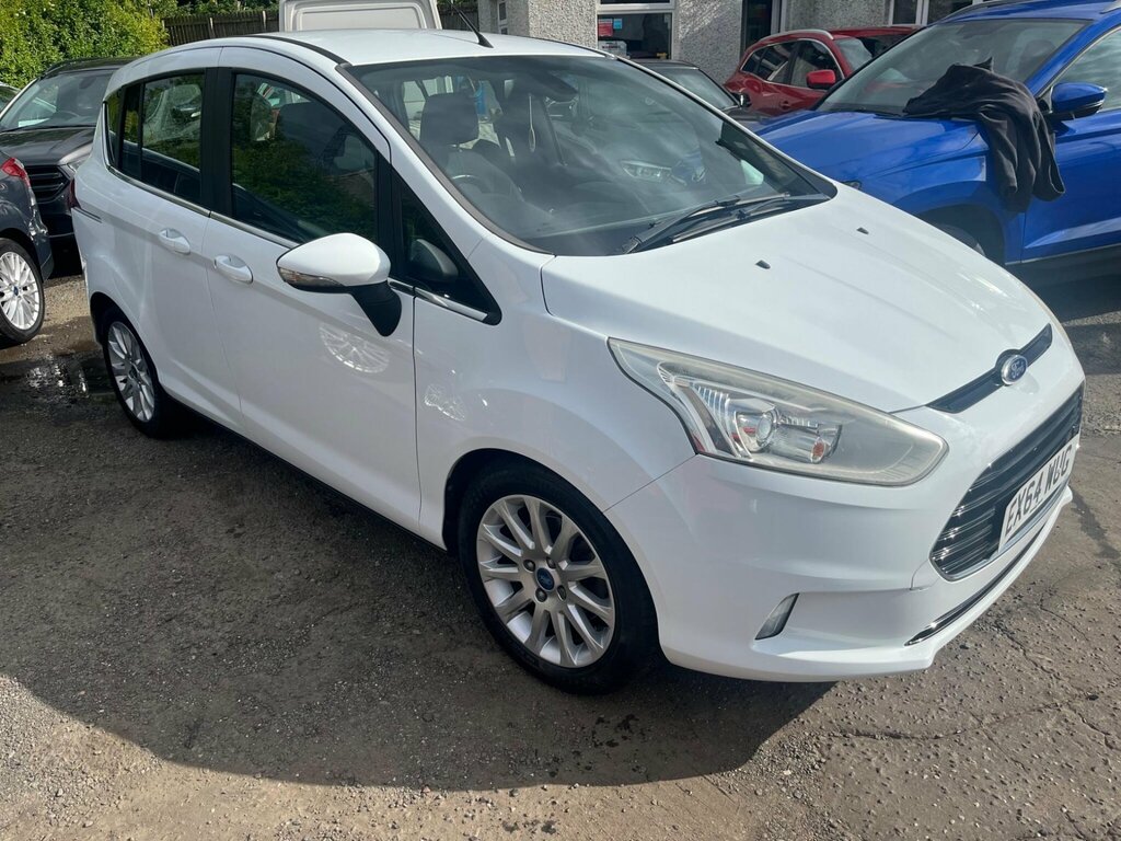 Ford B-Max 1.6 Tdci Titanium Euro 5 White #2