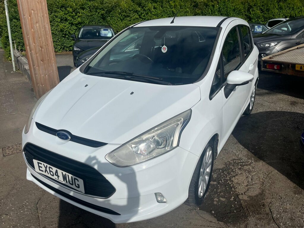 Ford B-Max 1.6 Tdci Titanium Euro 5 White #4