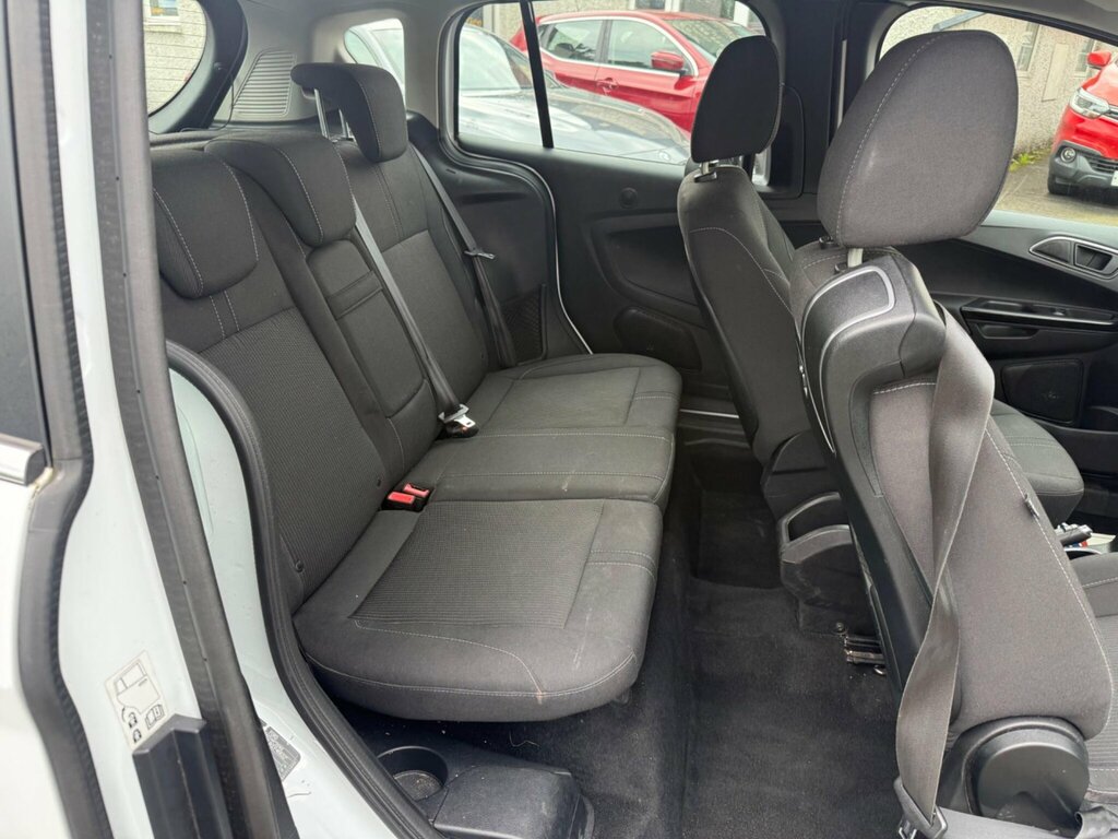 Ford B-Max Mpv 1.4 Zetec Euro 5 Euro 5 201414 White #19