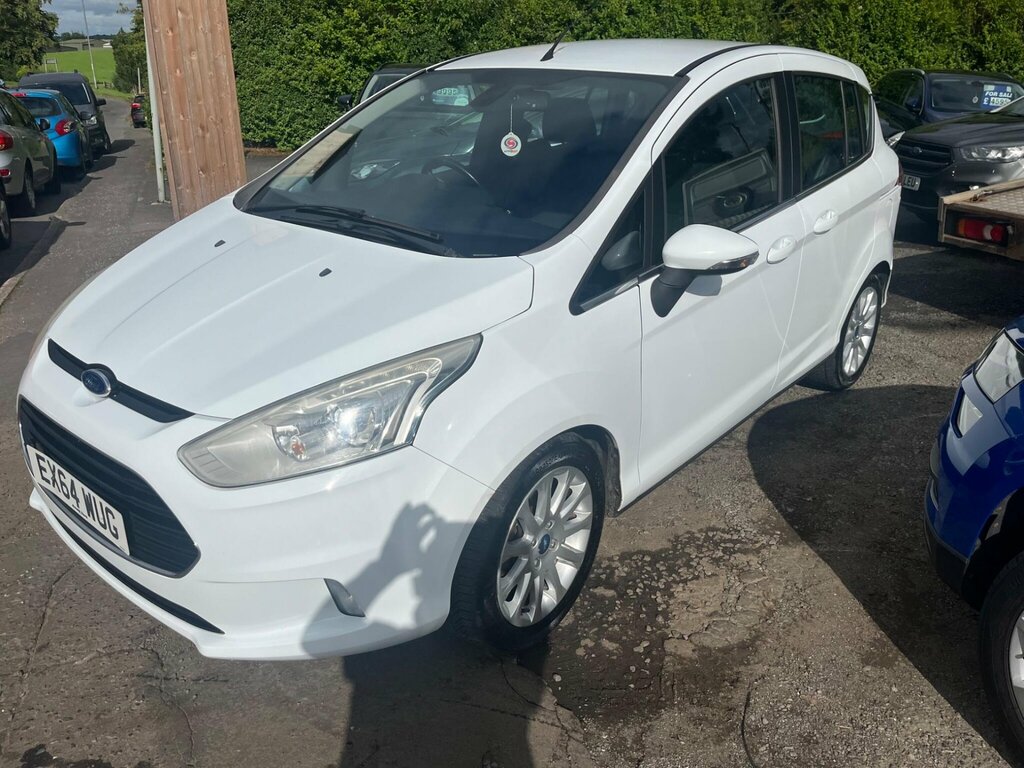 Ford B-Max 1.6 Tdci Titanium Euro 5 White #5