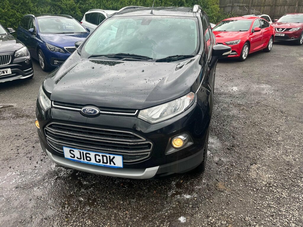 Ford Ecosport 1.5 Tdci Titanium 2Wd Euro 6 Black #4