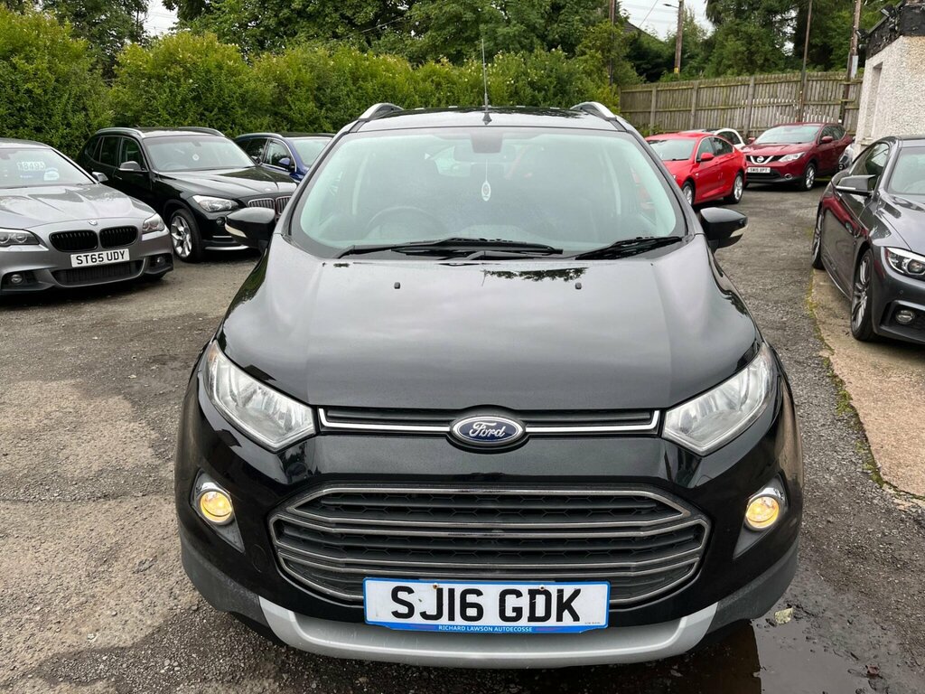 Ford Ecosport 1.5 Tdci Titanium 2Wd Euro 6 SJ16GDK Black #3