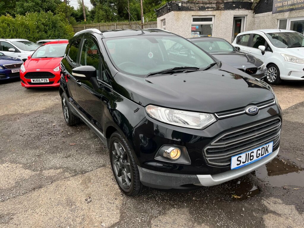 Ford Ecosport 1.5 Tdci Titanium 2Wd Euro 6 SJ16GDK Black #2