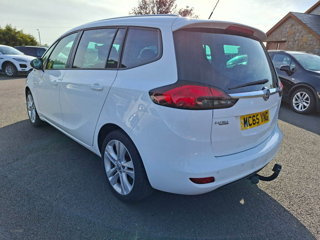 Vauxhall Zafira 1.6 Cdti Ecoflex Sri White #4