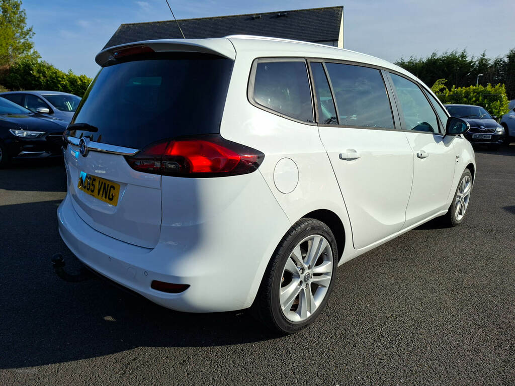 Vauxhall Zafira 1.6 Cdti Ecoflex Sri White #6