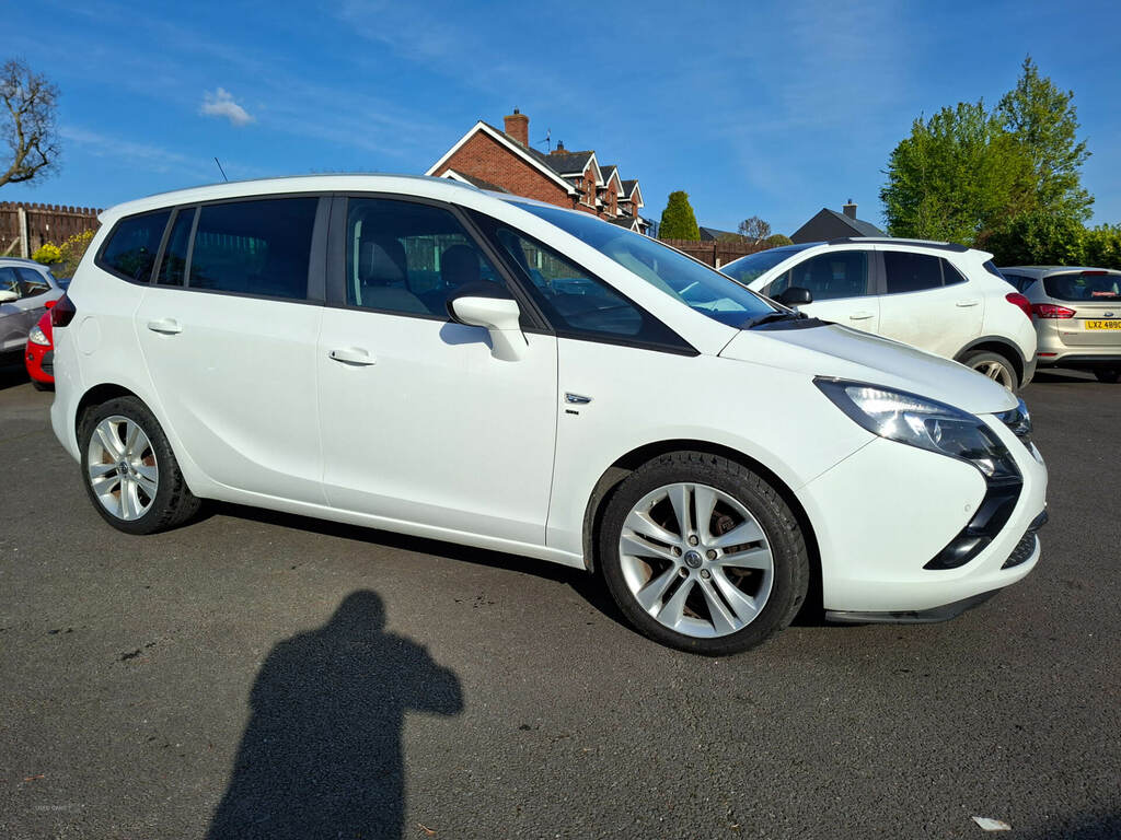 Vauxhall Zafira 1.6 Cdti Ecoflex Sri White
