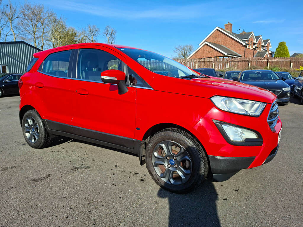 Ford Ecosport 1.0 Ecoboost Zetec Red