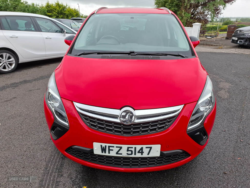 Vauxhall Zafira Tourer 1.4T Sri Red #2