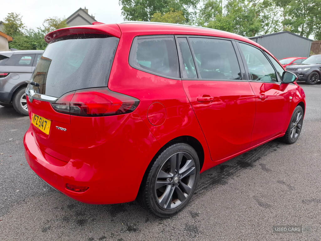 Vauxhall Zafira Tourer 1.4T Sri Red #5