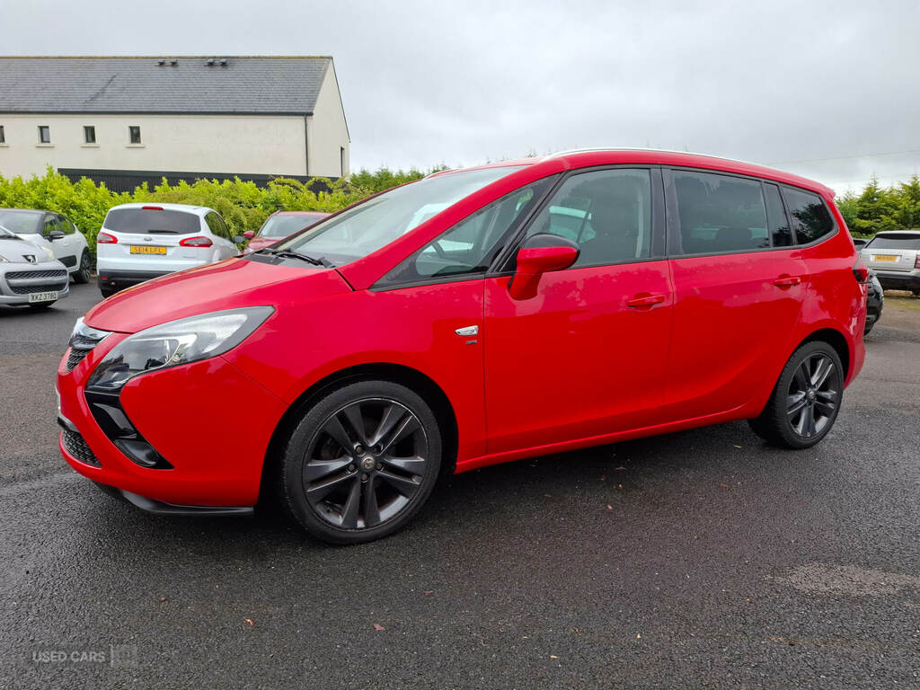 Vauxhall Zafira Tourer 1.4T Sri Red #3