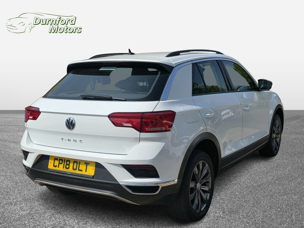 Volkswagen T-Roc Suv 1.0 Tsi Se 201818 CP18OLT White #4