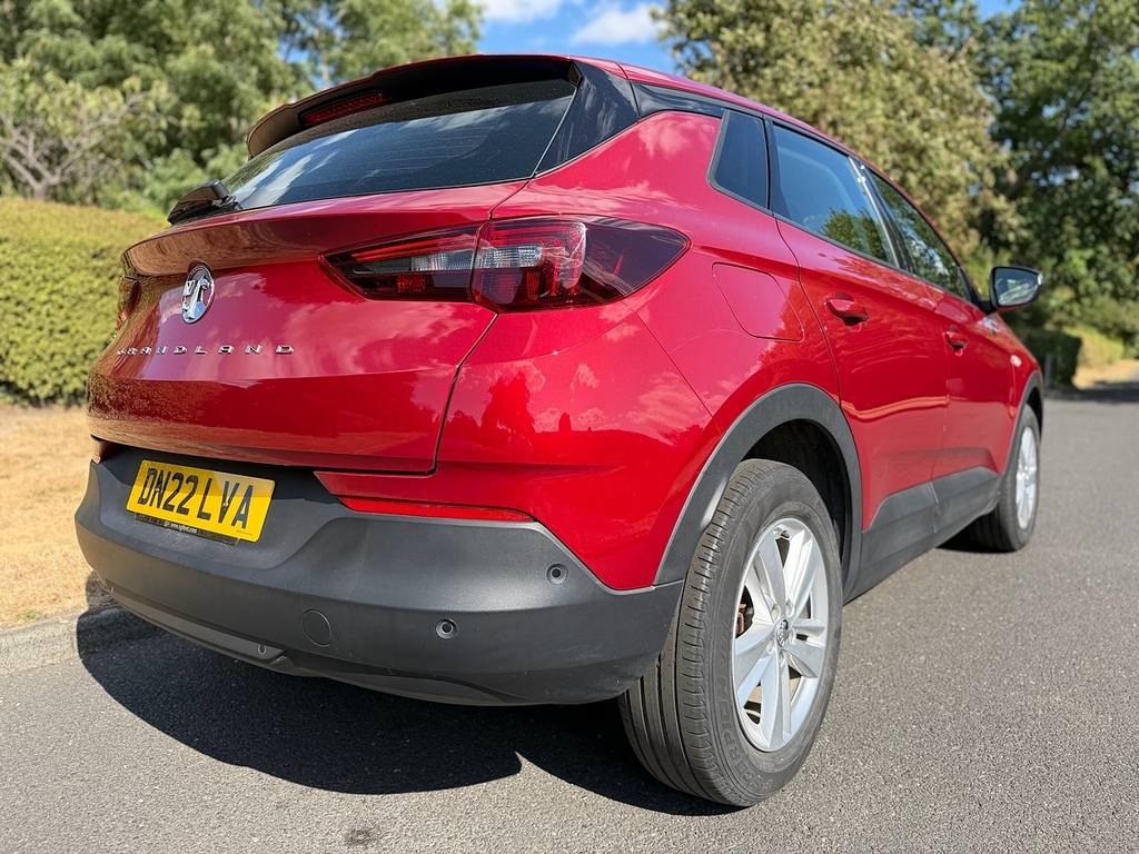 Vauxhall Grandland Turbo Design U3663 Ulez Red #4