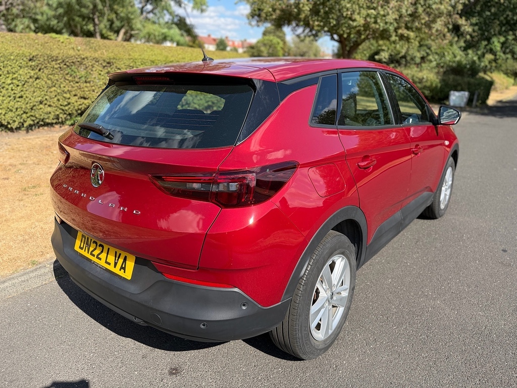 Vauxhall Grandland Turbo Design U3663 Ulez Red #3
