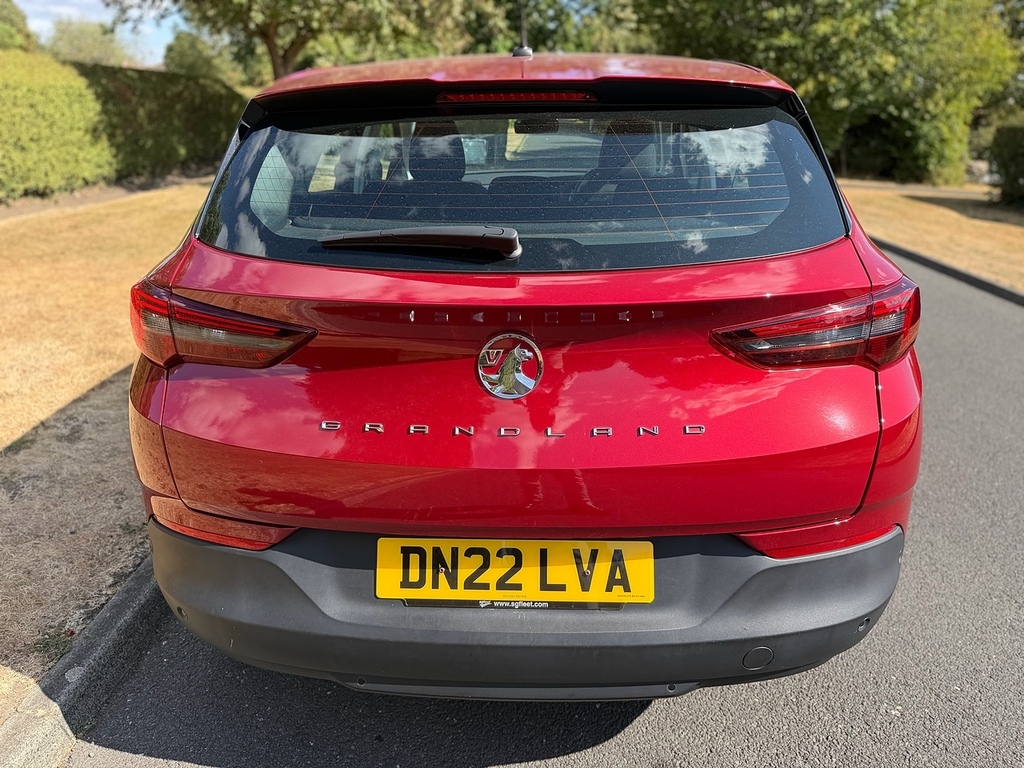 Vauxhall Grandland Turbo Design U3663 Ulez Red #5