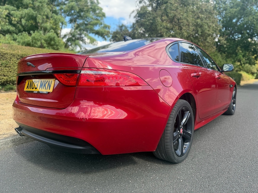 Jaguar XF D R-sport U3662 Ulez Red #4