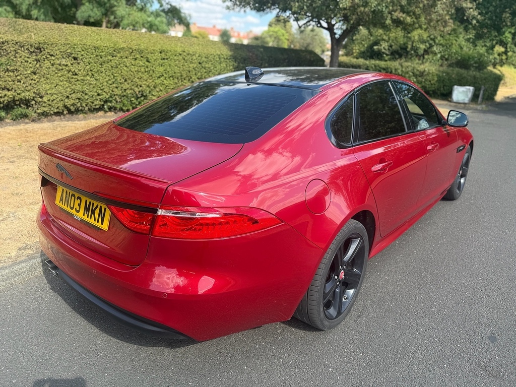 Jaguar XF D R-sport U3662 Ulez Red #3
