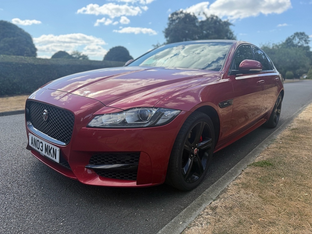 Jaguar XF 2.0D 180 R-sport Awd Blue #11