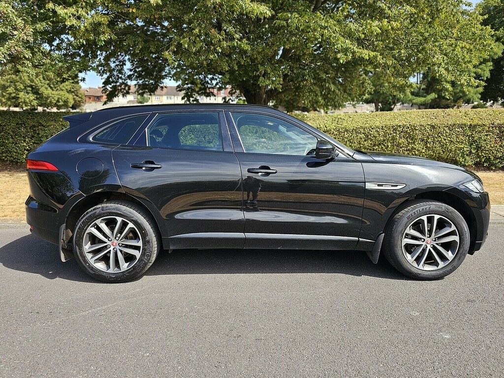 Jaguar F-Pace D180 R-sport U3673 Ulez Black #2