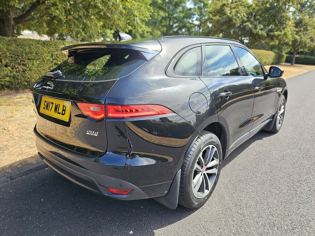 Jaguar F-Pace D180 R-sport U3673 Ulez Black #3