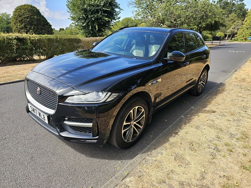 Jaguar F-Pace 2.0I R-sport Suv Awd Euro 6 Ss Silver #8