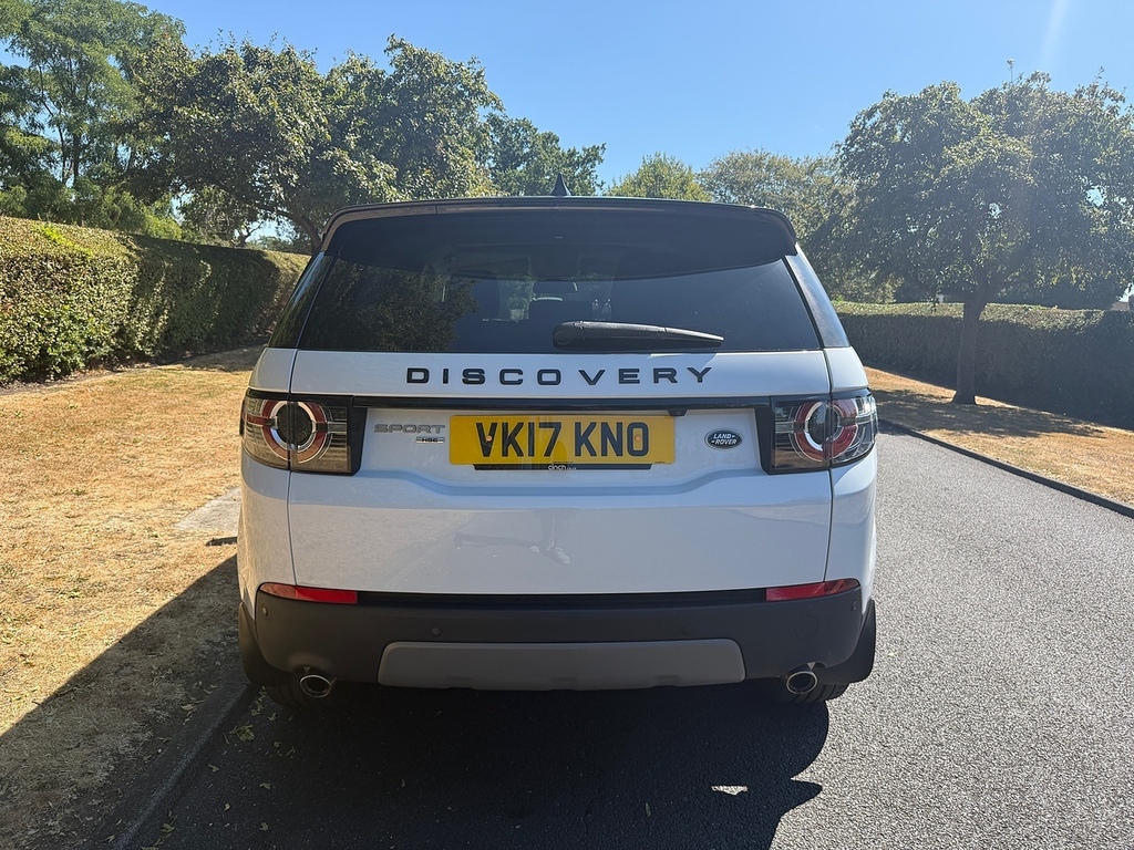 Land Rover Discovery Sport Td4 Hse Black U3675 Ulez White #4