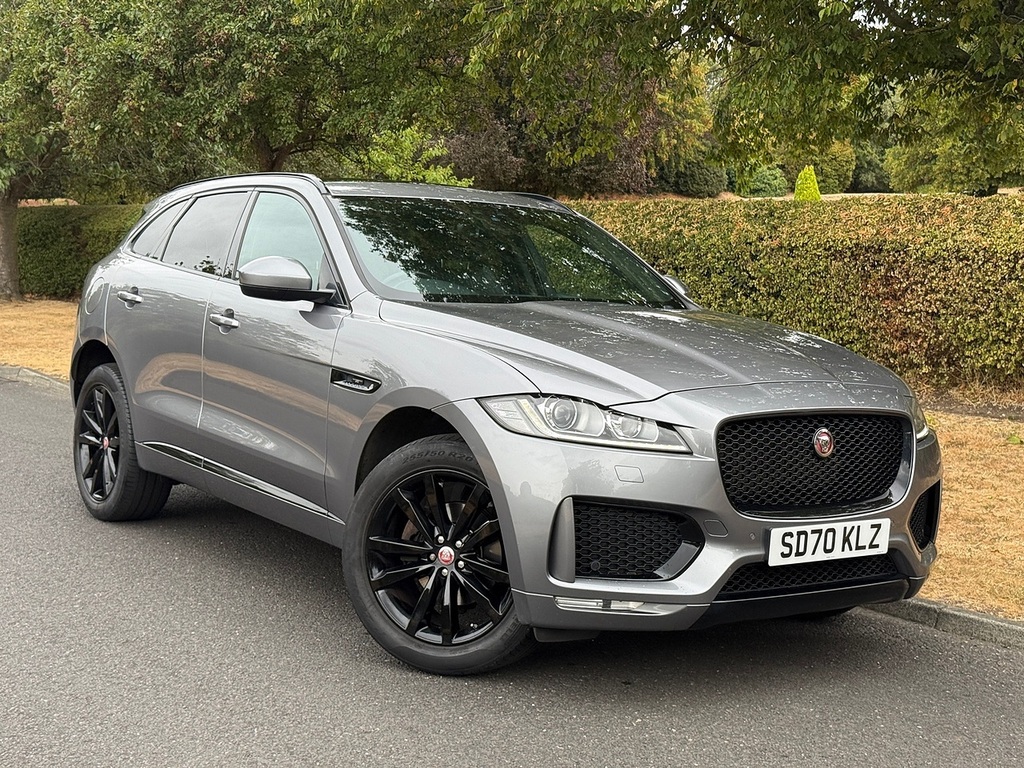 Jaguar F-Pace D180 Chequered Flag U3688 Ulez SD70KLZ Grey