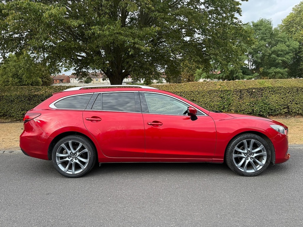 Mazda 6 Skyactiv-d Sport Nav U3684 Ulez SK63YJW Red #2