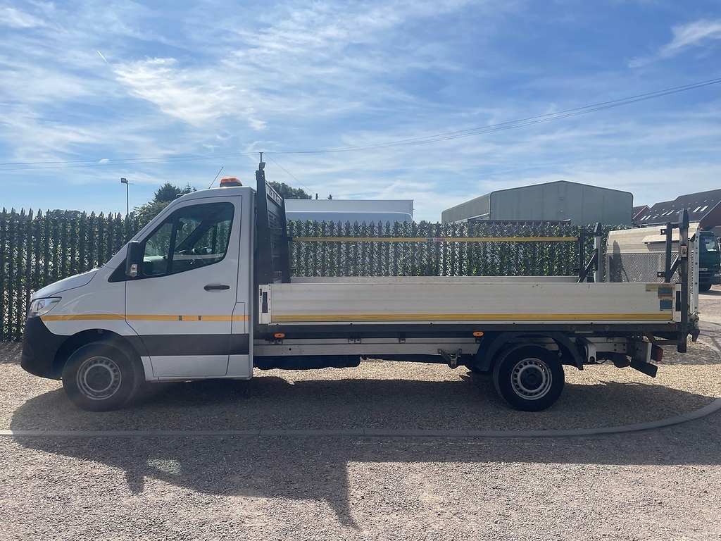Mercedes-Benz Sprinter 315 2.0 Cdi Progressive L3 Lwb 14Ft Dropside Tail KP71MLJ White #6