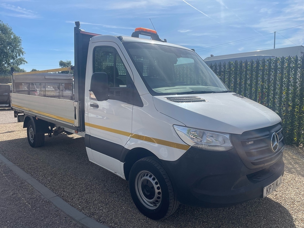Mercedes-Benz Sprinter 315 2.0 Cdi Progressive L3 Lwb 14Ft Dropside Tail White