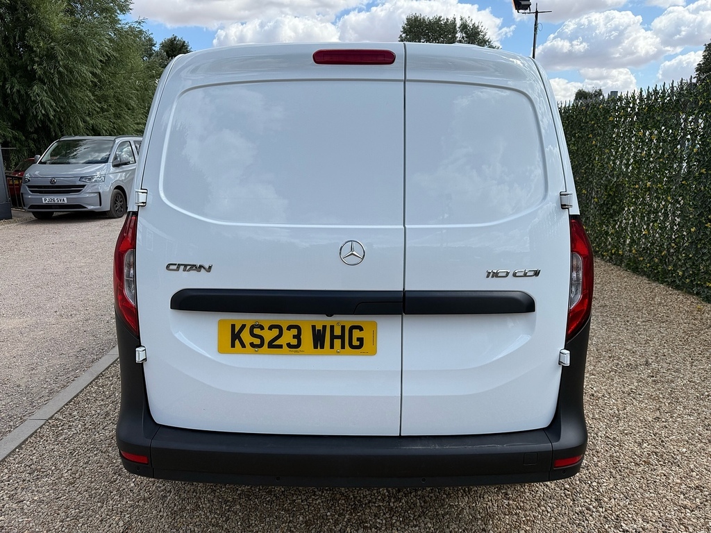 Mercedes-Benz CITAN 110 Cdi Progressive 1.5 Small Panel Van1.5 Small P White #6