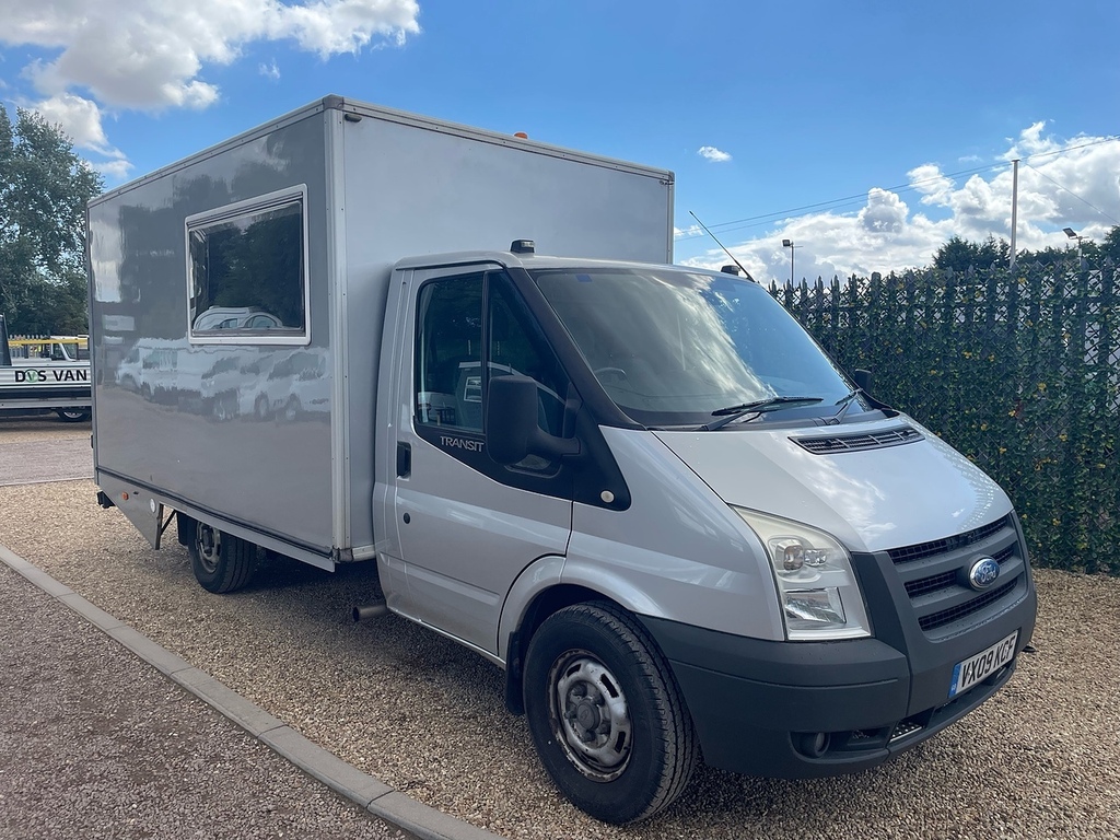 Ford Transit Custom 2.4 Tdci 140Bhp 350 Duratorq Chassis Cab Camper Silver
