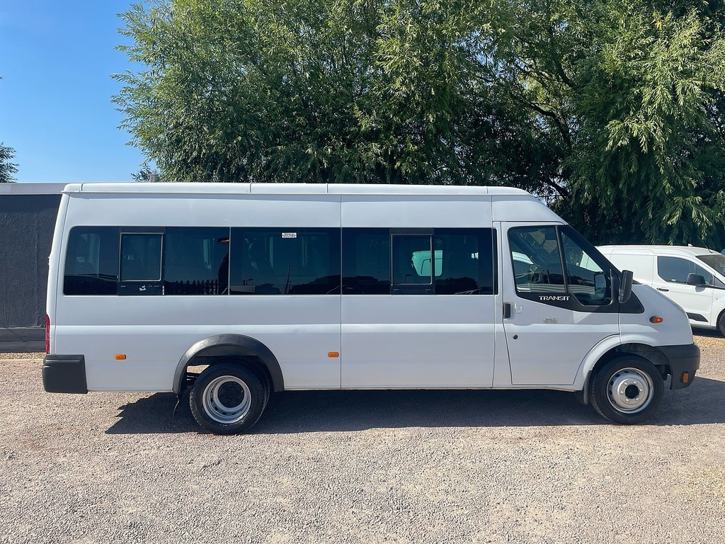 Ford Transit Custom Tdci 430 2.2 L4 Xlwb Minibus - 17 Seats White #5