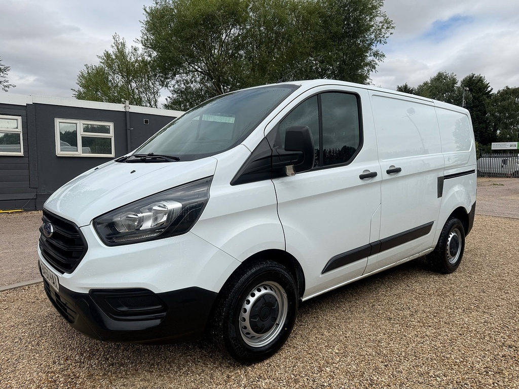 Ford Transit Custom 300 2.0 Tdci Ecoblue L1 H1 Panel Van BK68HAX White #2