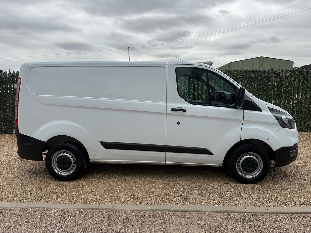 Ford Transit Custom 300 2.0 Tdci Ecoblue L1 H1 Panel Van BK68HAX White #6