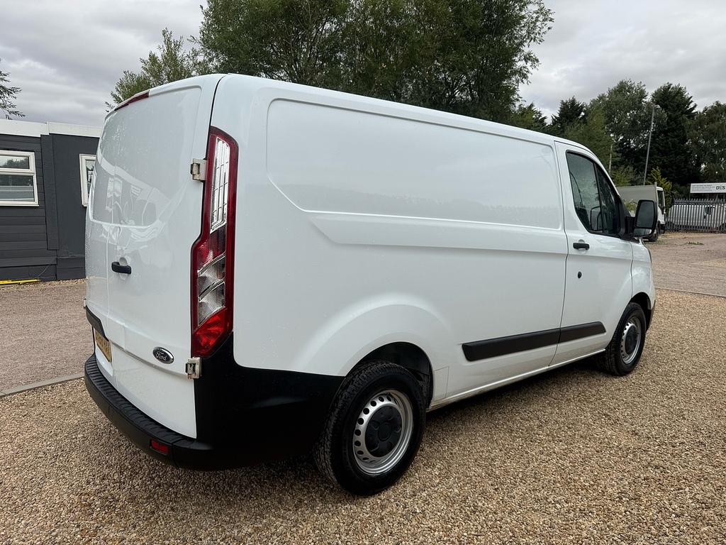 Ford Transit Custom 300 2.0 Tdci Ecoblue L1 H1 Panel Van BK68HAX White #5