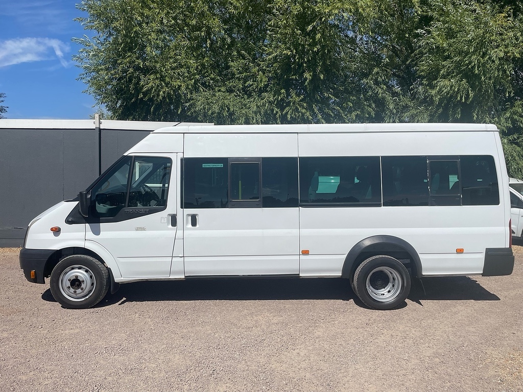 Ford Transit Custom 430 2.2 Tdci Lwb 17 Seater Minibus White #6