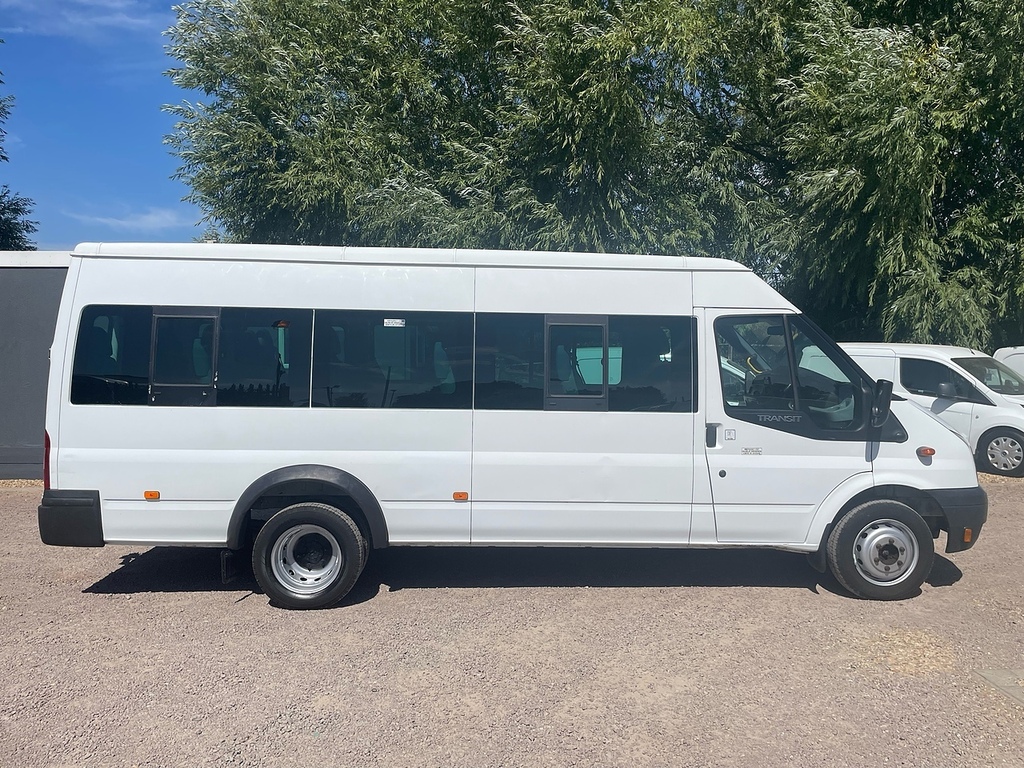 Ford Transit Custom 430 2.2 Tdci Lwb 17 Seater Minibus White #5