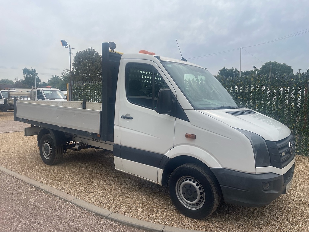Volkswagen Crafter Panel Van White #1