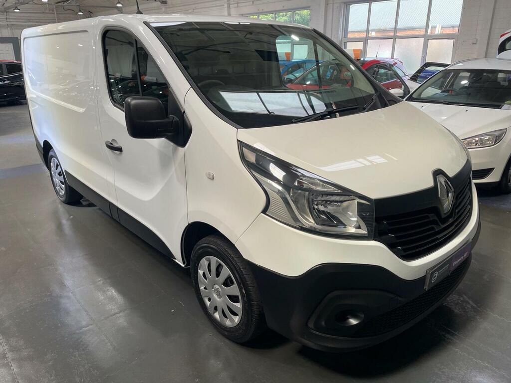 Renault Trafic 1.6 Dci 27 Business Swb Standard Roof Euro 6 White #3