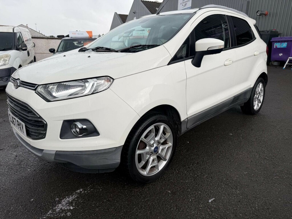 Ford Ecosport 1.0T Ecoboost Titanium 2Wd Euro 5 Ss White #2
