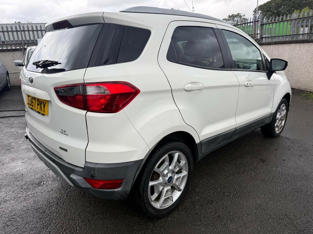 Ford Ecosport 1.0T Ecoboost Titanium 2Wd Euro 5 Ss White #4