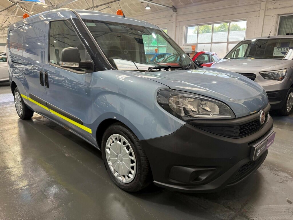 Fiat Doblo 1.6 Multijetii Maxi L2 H1 Euro 6 6Dr Blue #2